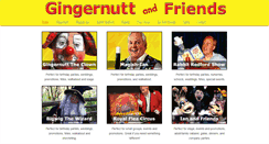 Desktop Screenshot of gingernutt.com